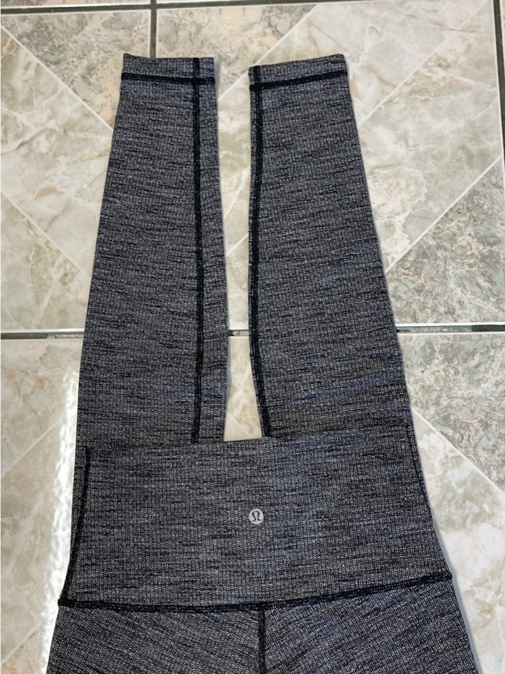 lululemon athletica Women’s Gray Marled Performance Pants
